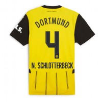 Dres Borussia Dortmund Nico Schlotterbeck #4 Domáci 2024-25 Krátky Rukáv